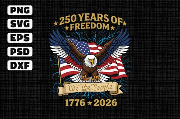 250 Years of Freedom Eagle: A Patriotic Design for Modern Makers