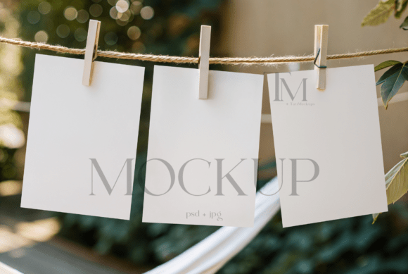 Boho Baby Shower Hanging Card Mockup: A Designer's Guide