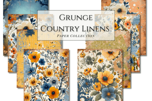 Bring Rustic Texture to Your Projects with Grunge Country Linens