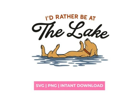Iβd Rather Be at the Lake Dog SVG: A Designerβs Guide to This Playful Asset