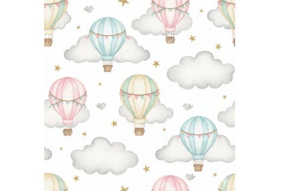 Whimsical Hot Air Balloon Pattern: A Designer's Guide